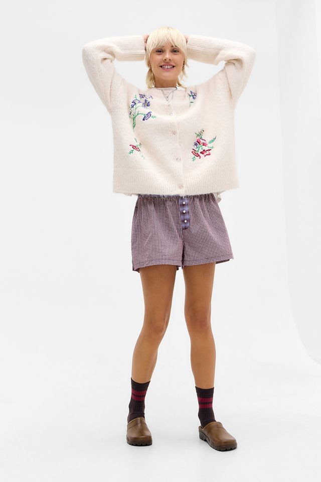 Cardigan brodé UO Becca #2