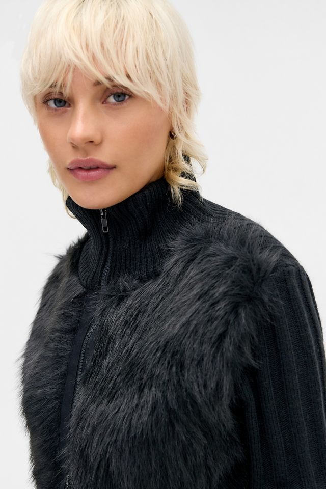 UO Tori Faux Fur Jacket #1