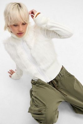 UO Tori Faux Fur Jacket