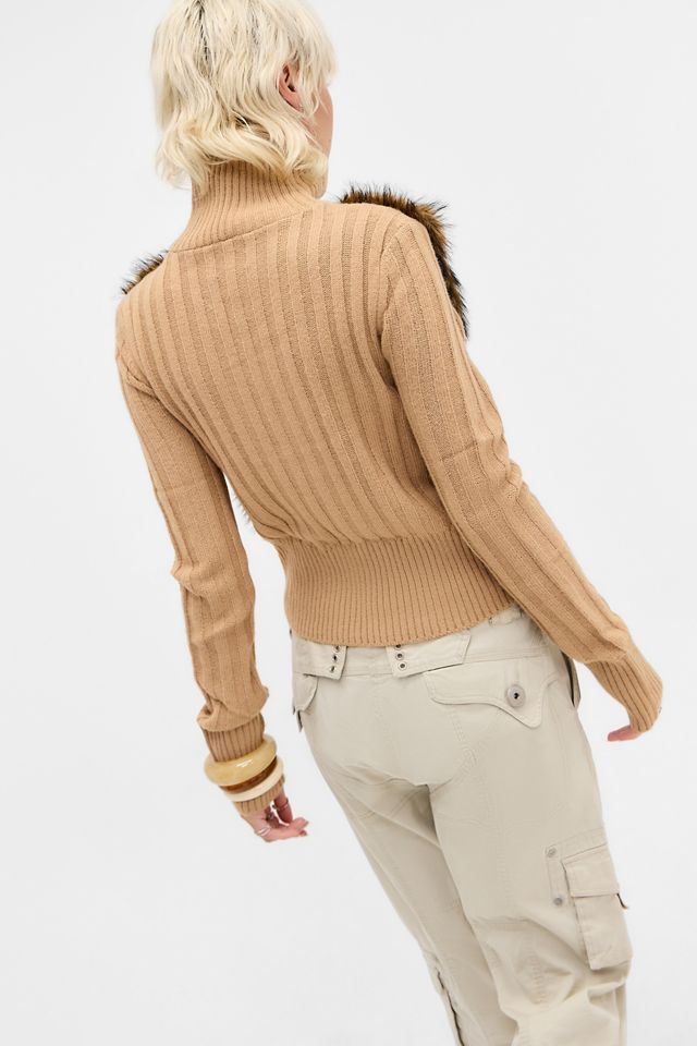 UO Tori Faux Fur Jacket