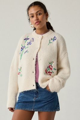 Cardigan brodé BDG Becca
