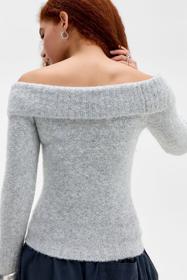 Pull à manches longues épaules dénudées UO Andie #2
