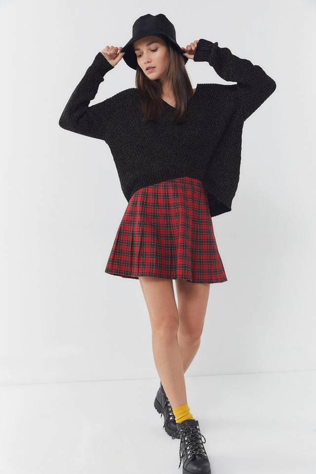 UO Whitney Plush V-Neck Jumper #3