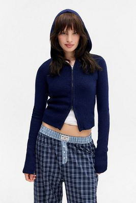 BDG Monet Zip-Through Cardigan