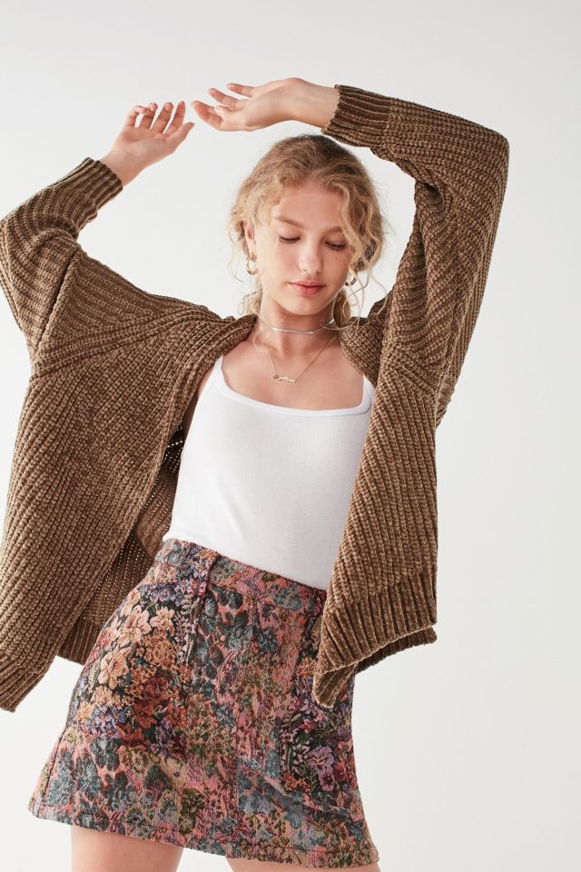 Urban outfitters deals chenille cardigan