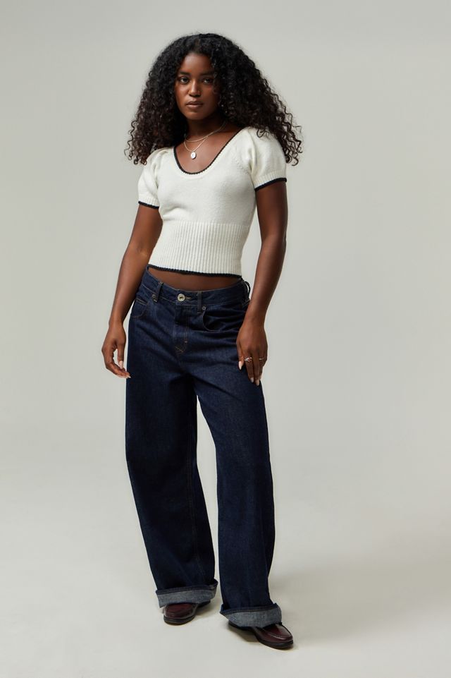 Kimchi Blue Paris Puff Sleeve Short Sleeve Jumper #2