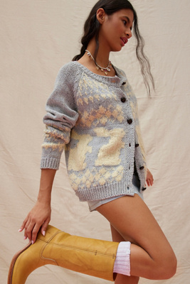UO Bunny Knit Cardigan Product Page