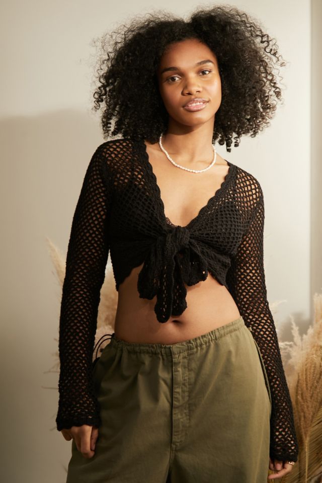 Urban outfitters sales crochet top