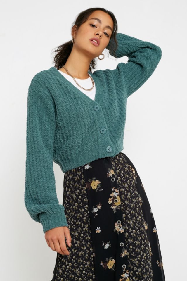 Urban outfitters hot sale cropped cardigan