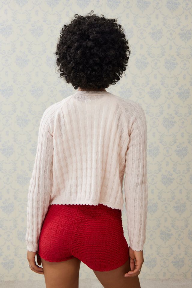 Kimchi Blue Tie-Up Knit Cardigan #3