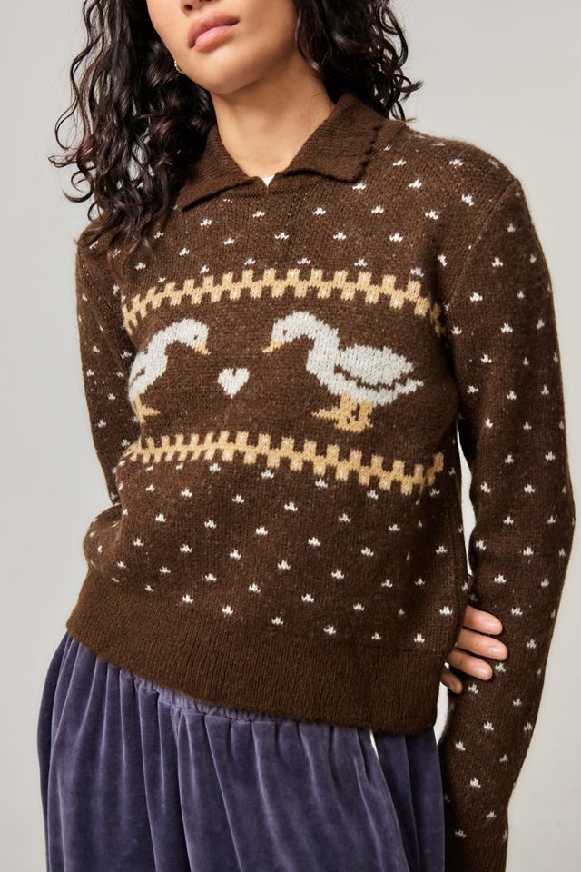 Kimchi Blue Duck Knit Jumper #2