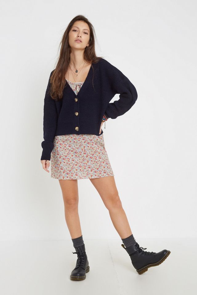 UO Fisherman Cropped Cardigan