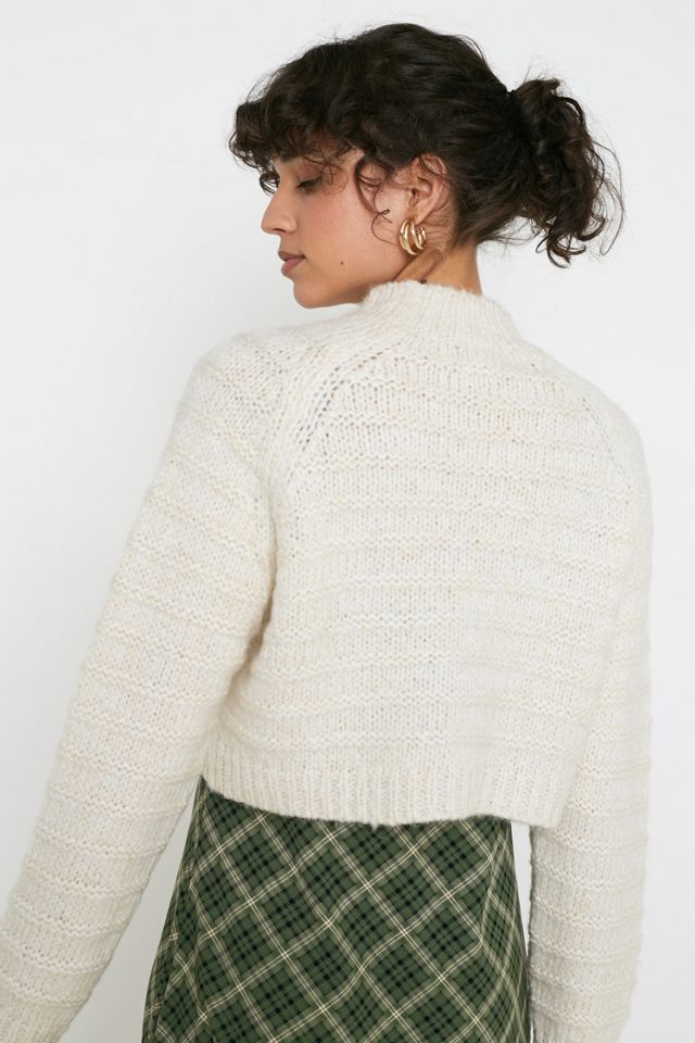 UO Cropped Funnel Neck Jumper #2