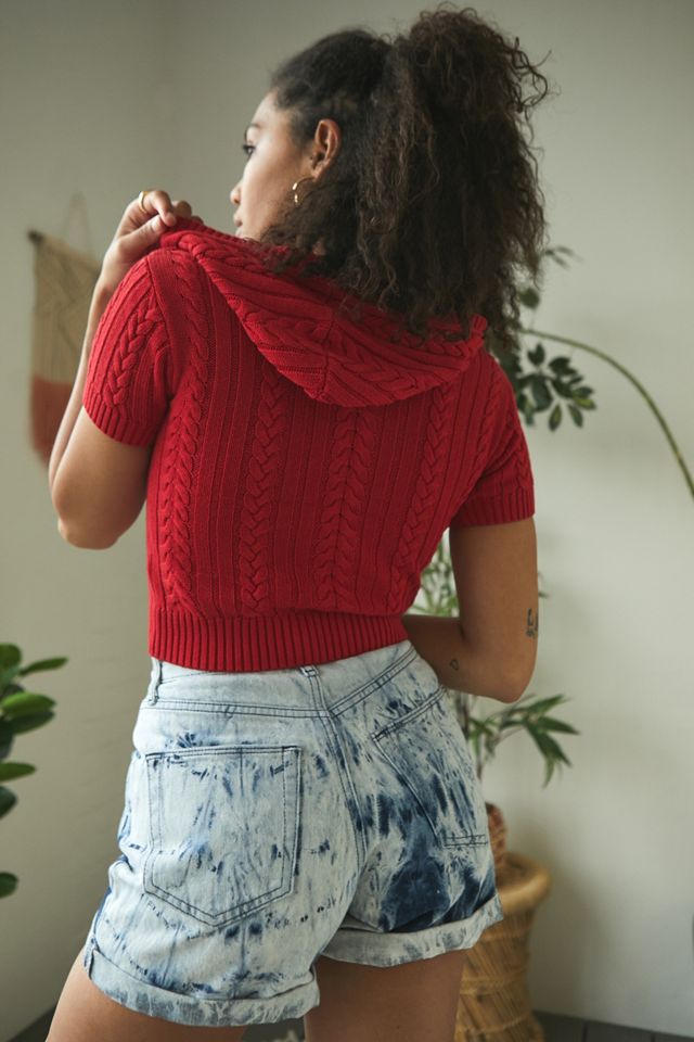 Sudadera con capucha BDG Cable Knit Zip-Through #2