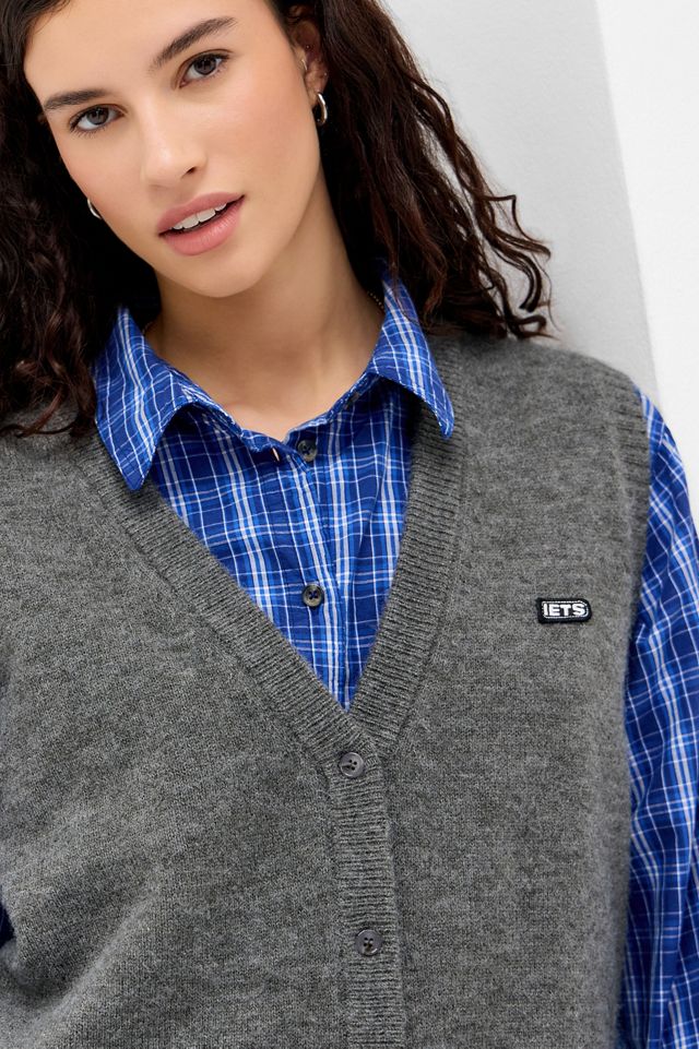 iets frans... Grandad V-Neck Vest #2