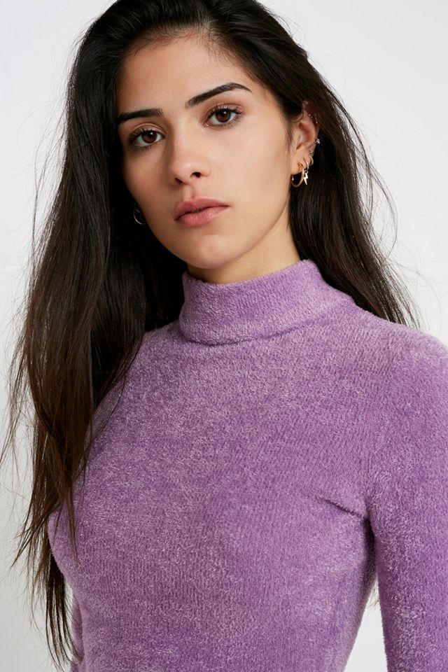 UO Easy Towelling Mock Neck Top #1