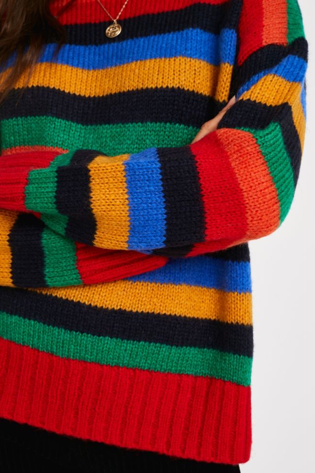 Urban outfitters hot sale rainbow jumper