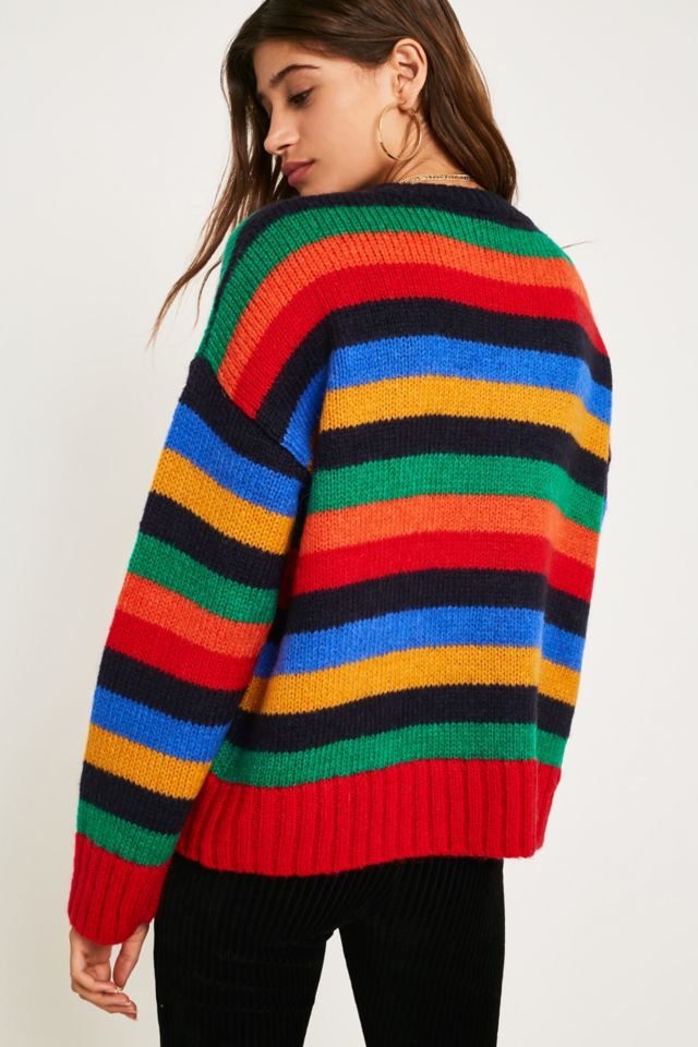 Urban outfitters rainbow on sale jumper