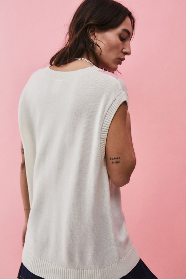 iets frans... Argyle Boyfriend Tank Top #4