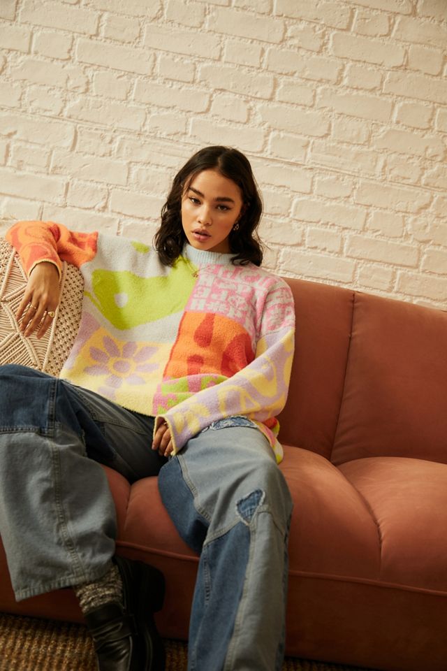 UO Pastel Yin & Yang Jumper #1
