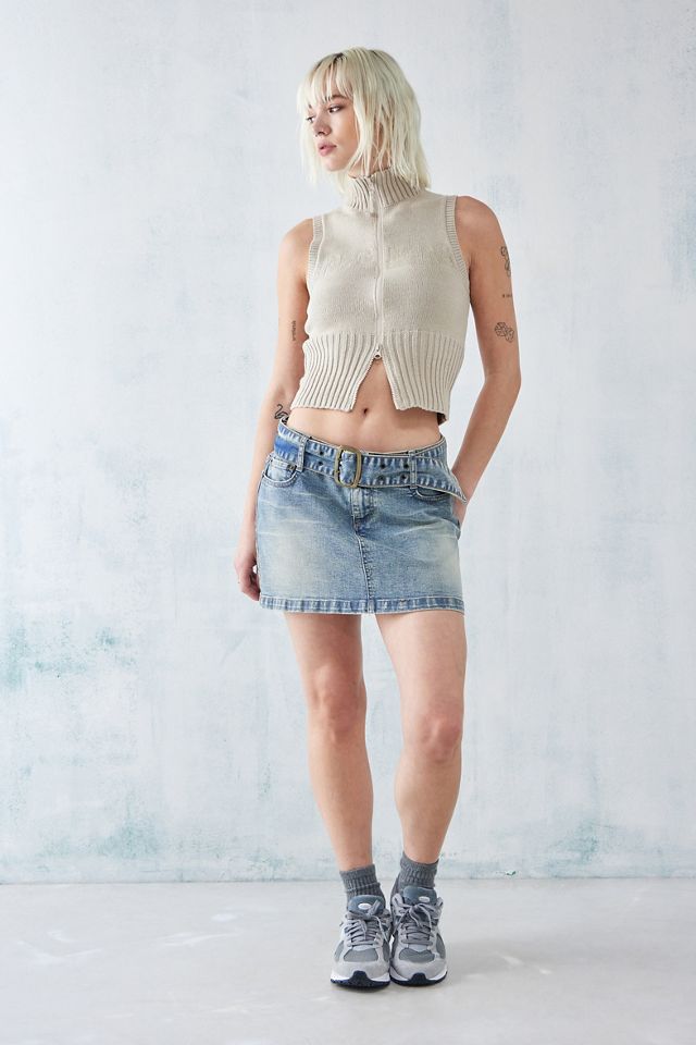 BDG Bobbi Zip-Through Sleeveless Cardigan  #2