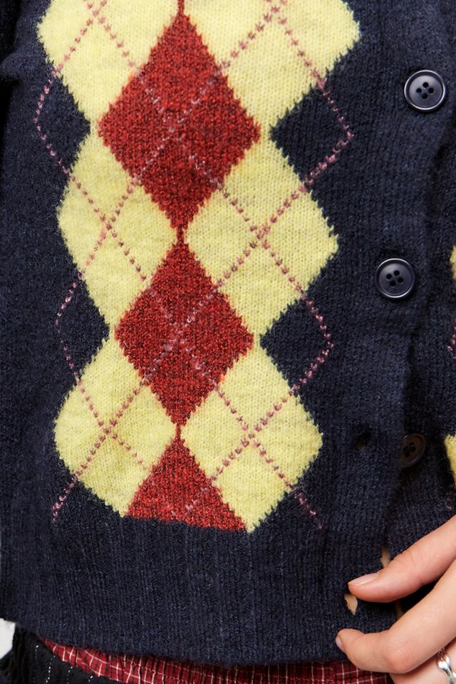 iets frans... Leighton Argyle Cardigan #3