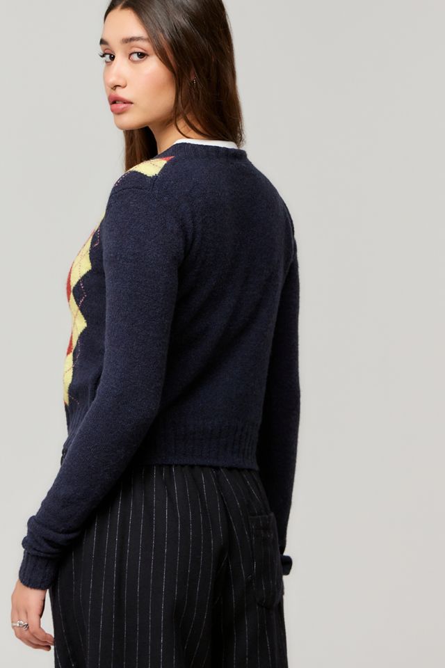iets frans... Leighton Argyle Cardigan #4