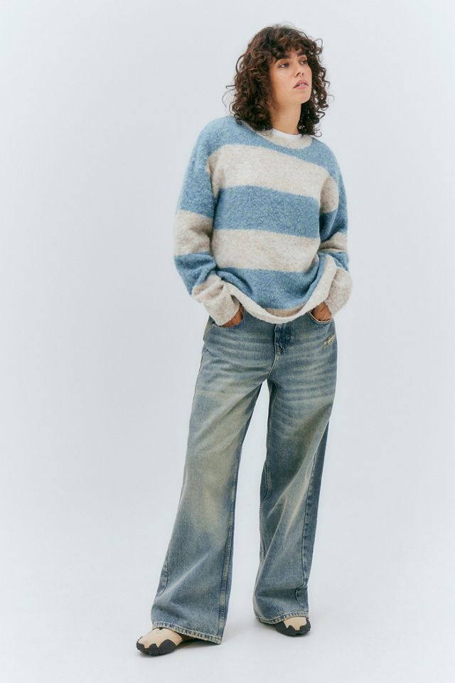UO Stripe Boucle Knit Jumper  #2