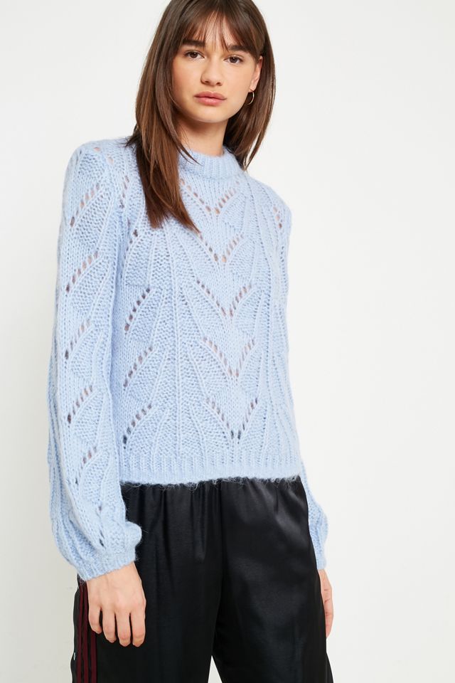 UO Sky Pointelle Jumper #1