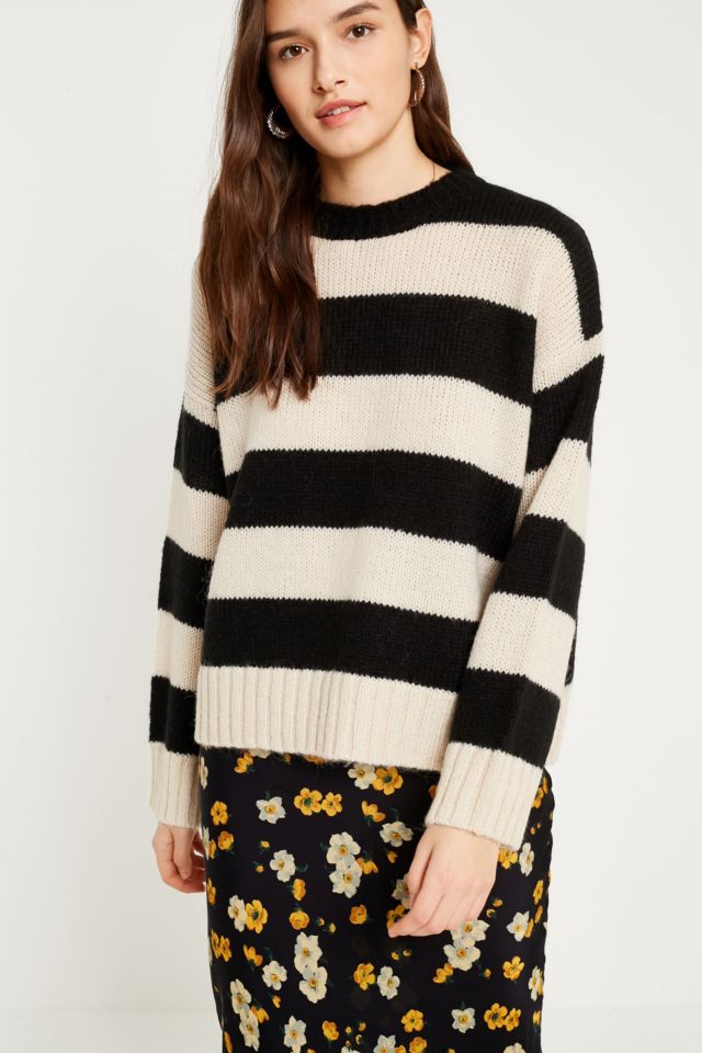 UO Oversized Striped Jumper | Urban Outfitters UK