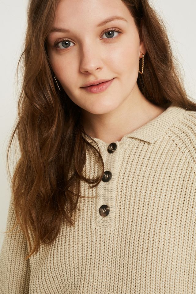 UO Fisherman Polo Jumper #3