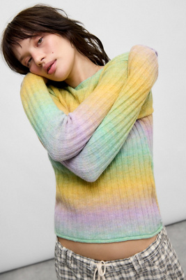UO Spacedye Ribbed Top Product Page