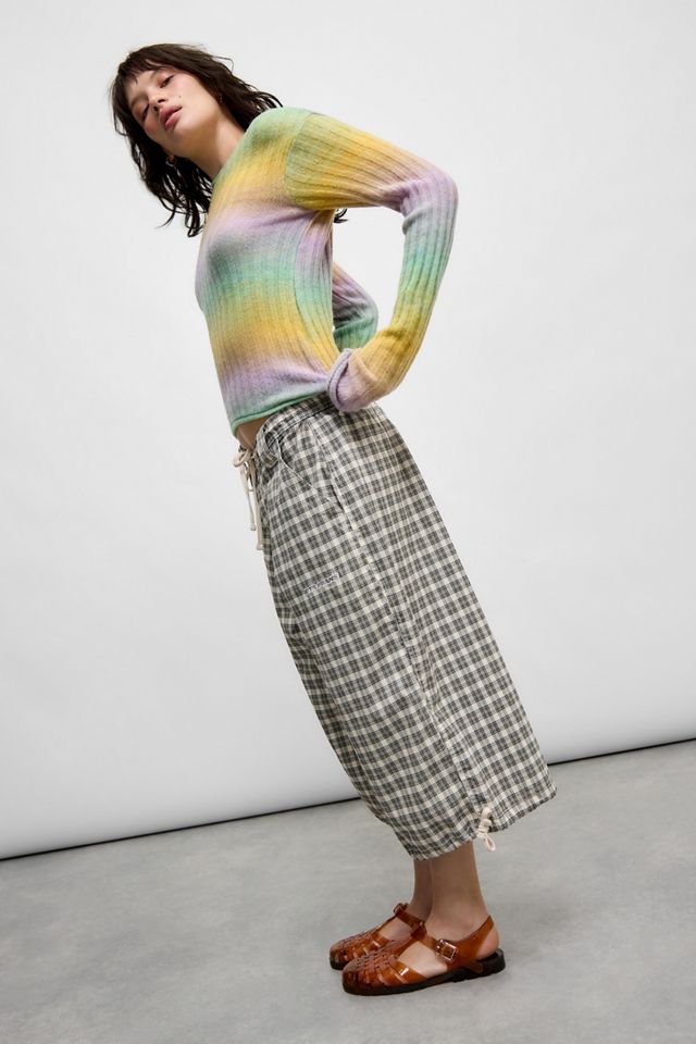 UO Spacedye Ribbed Top #1