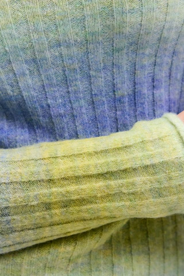 UO Spacedye Ribbed Top #1