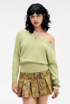 UO Maisie Off-The-Shoulder Drape Top