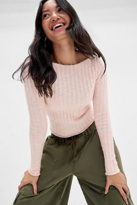 UO Casey Ribbed Top