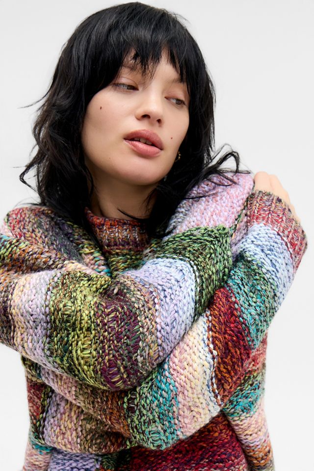 UO Shelby Spacedye Patched Jumper #2