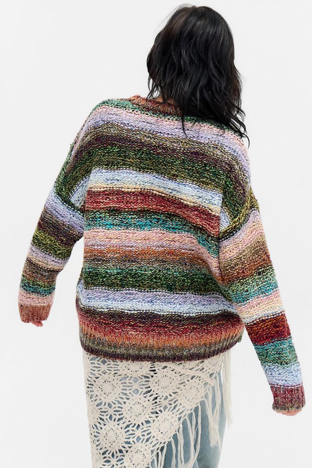 UO Shelby Spacedye Patched Jumper #4