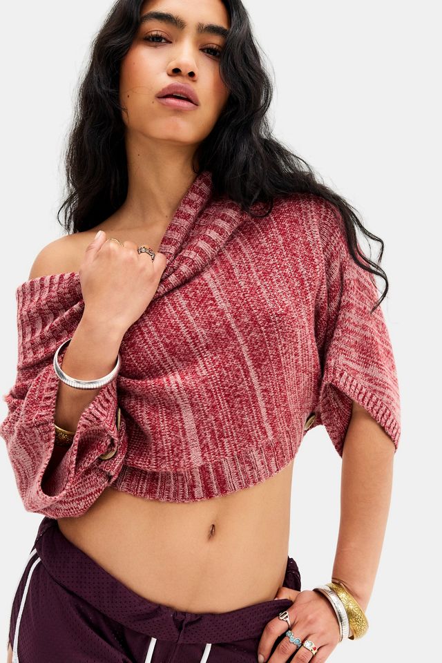 Jersey de Manga Murciélago con Botones Invertidos BDG #3