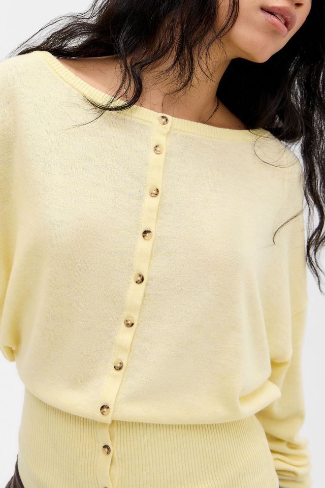 Cardigan Daley a Maniche a Pipistrello UO #1