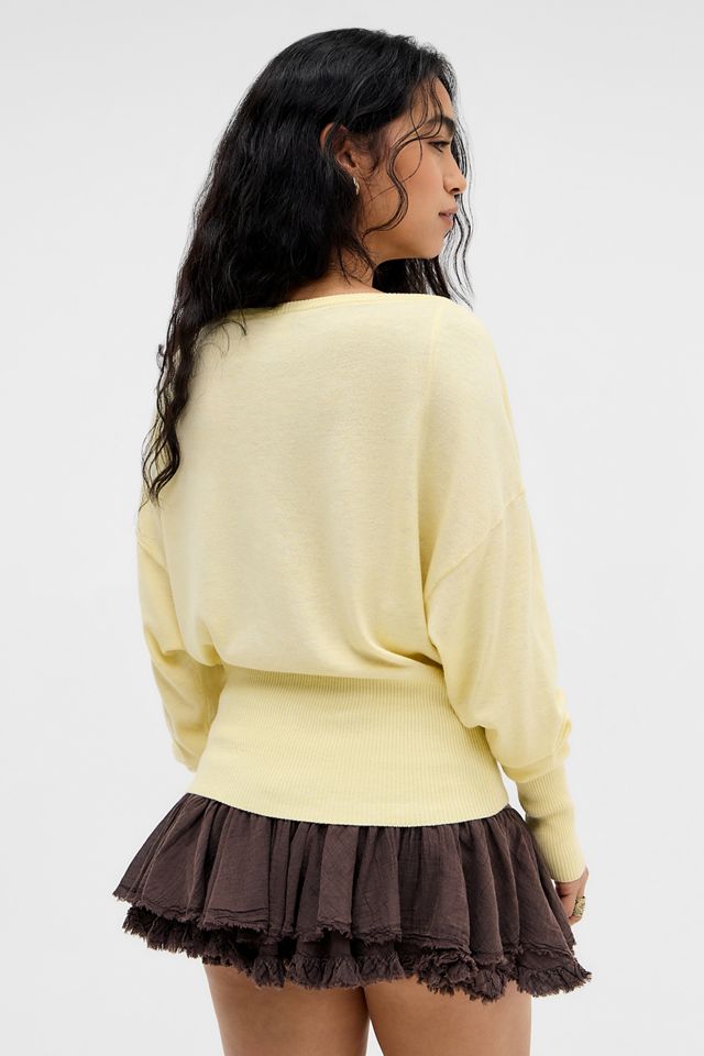 Cardigan Daley a Maniche a Pipistrello UO #3