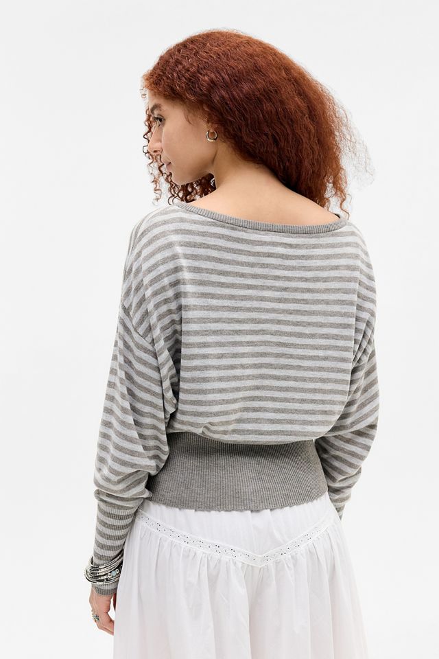 Cardigan Daley à manches chauve-souris UO #3