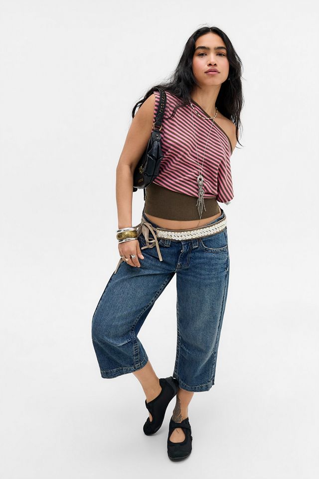 UO Shay Off-Shoulder Button Top #2