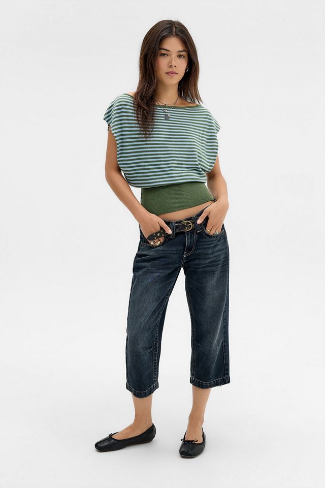 UO Shay Off-Shoulder Button Top #2