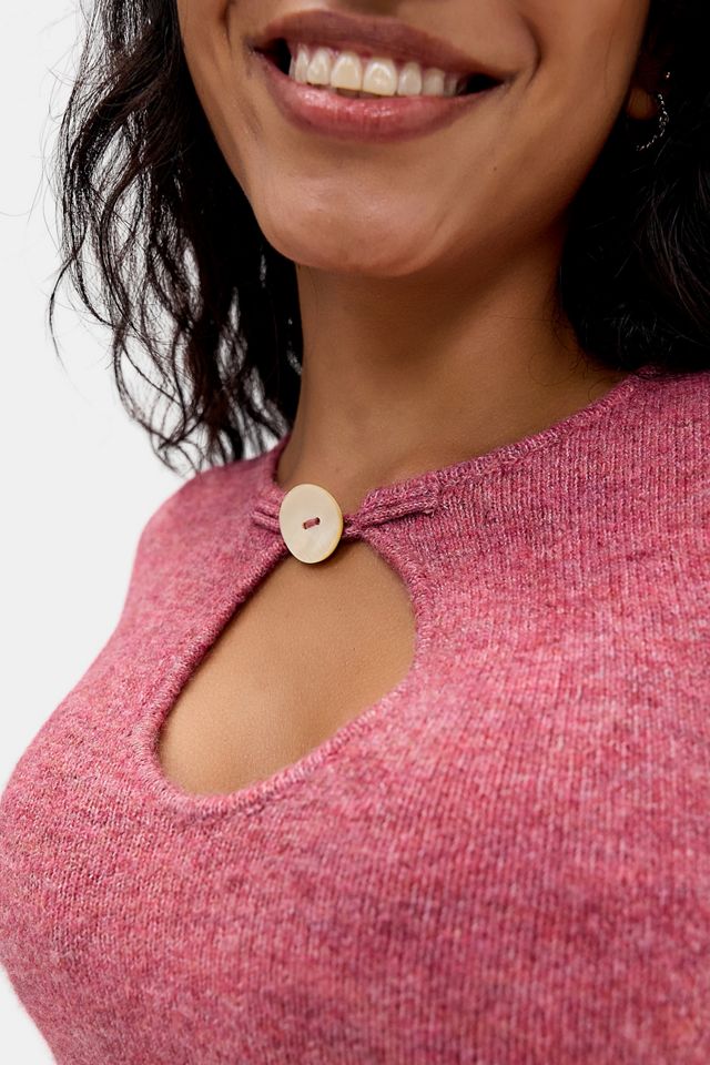 Top in Maglia a Maniche Corte con Apertura UO #2
