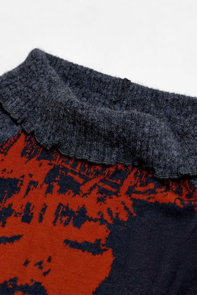 UO Bardot Graphic Knit Top #4