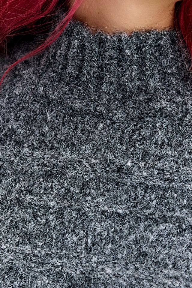Maglione UO a Righe con Collo a Imbuto #3