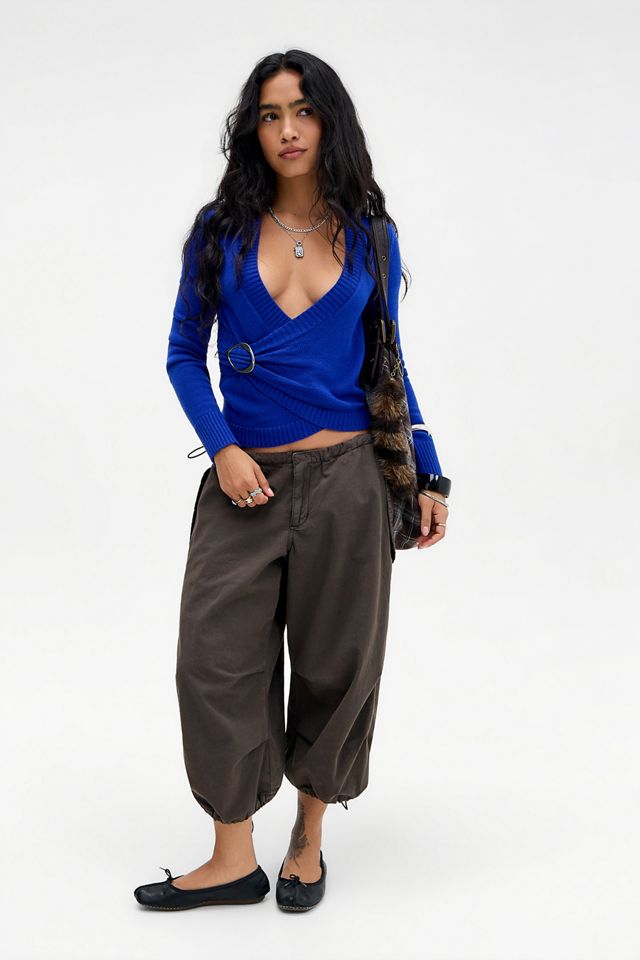 UO Harli Buckle Wrap Jumper #2