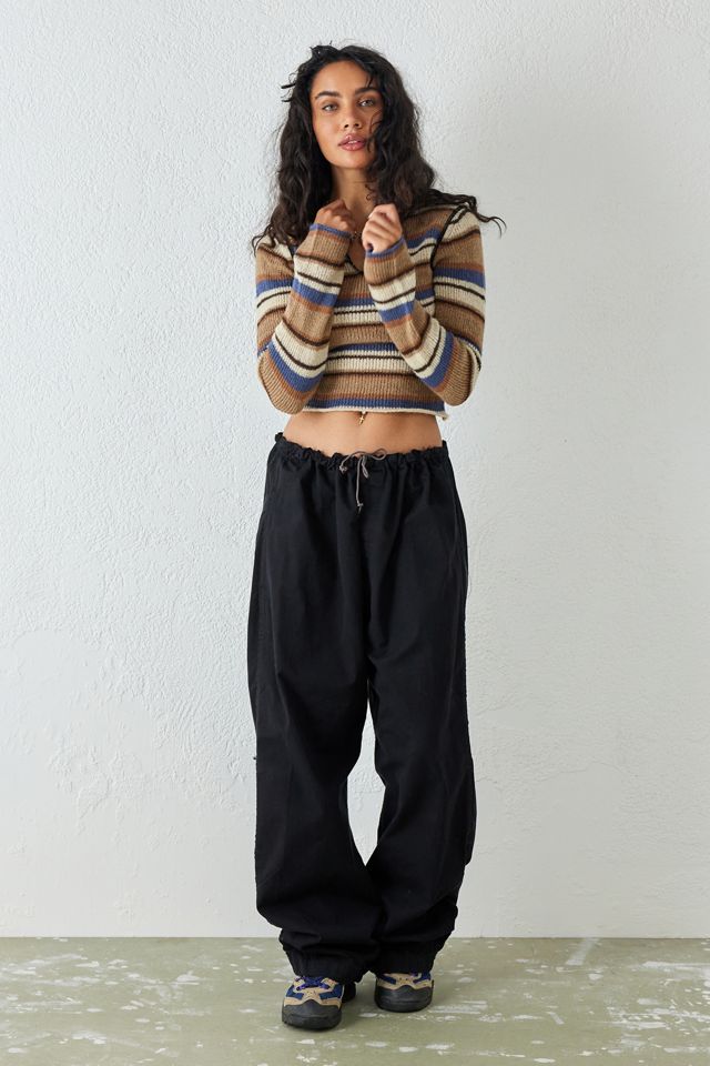 UO Striped Notch Neck Crop Top #2