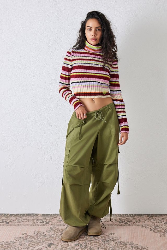 Maglione UO a Collo Alto a Righe #2